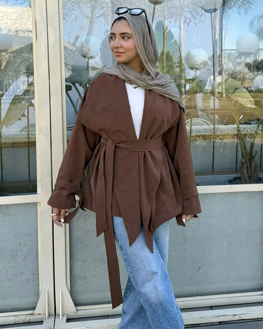 Aura Jacket - Café Brown