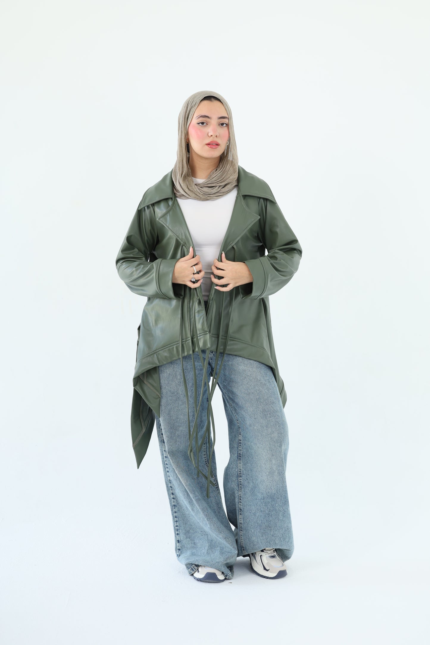 Short Olive Jacket