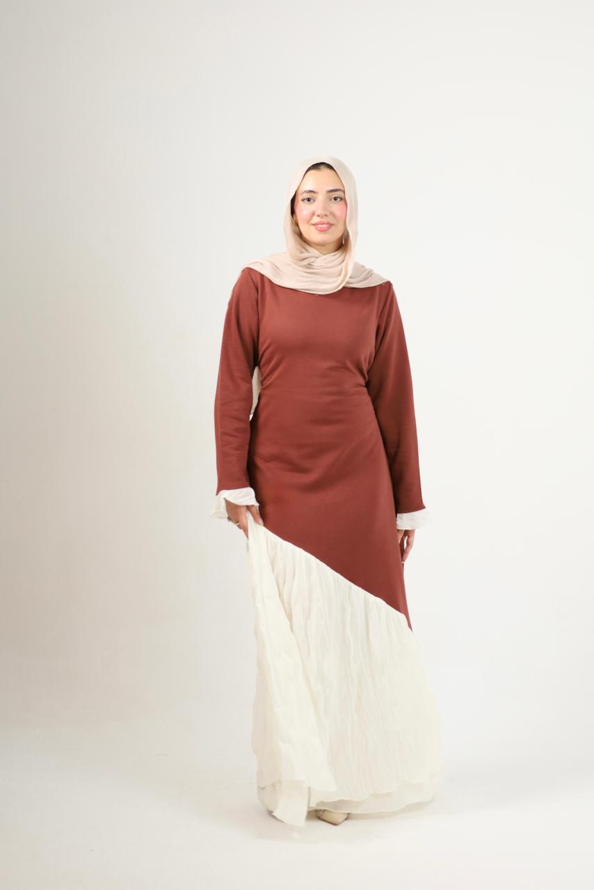 Dafaa Dress – Terracotta