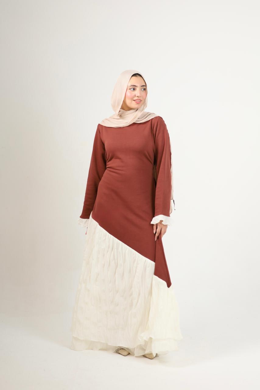 Dafaa Dress – Terracotta
