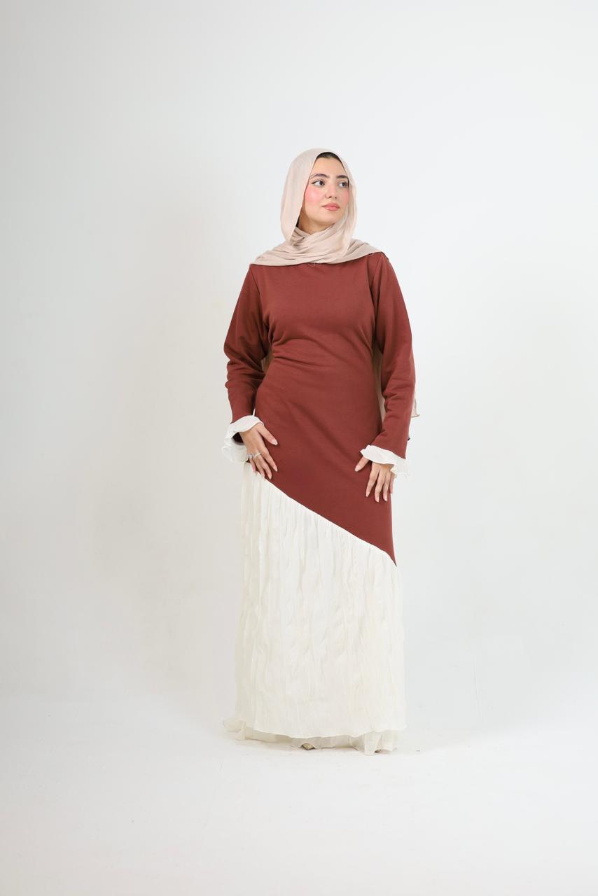 Dafaa Dress – Terracotta