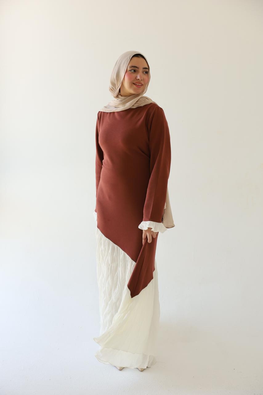 Dafaa Dress – Terracotta