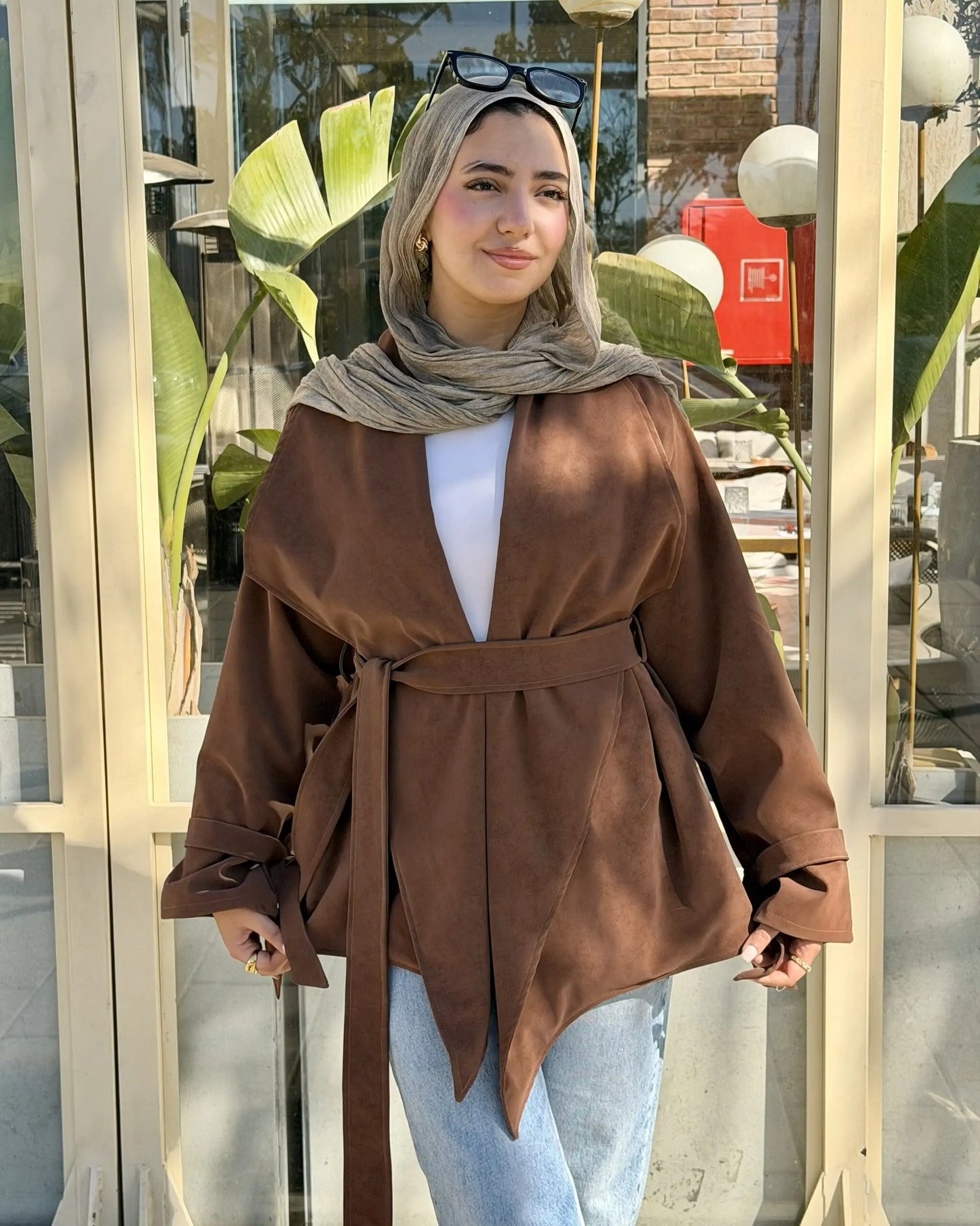 Aura Jacket - Café Brown
