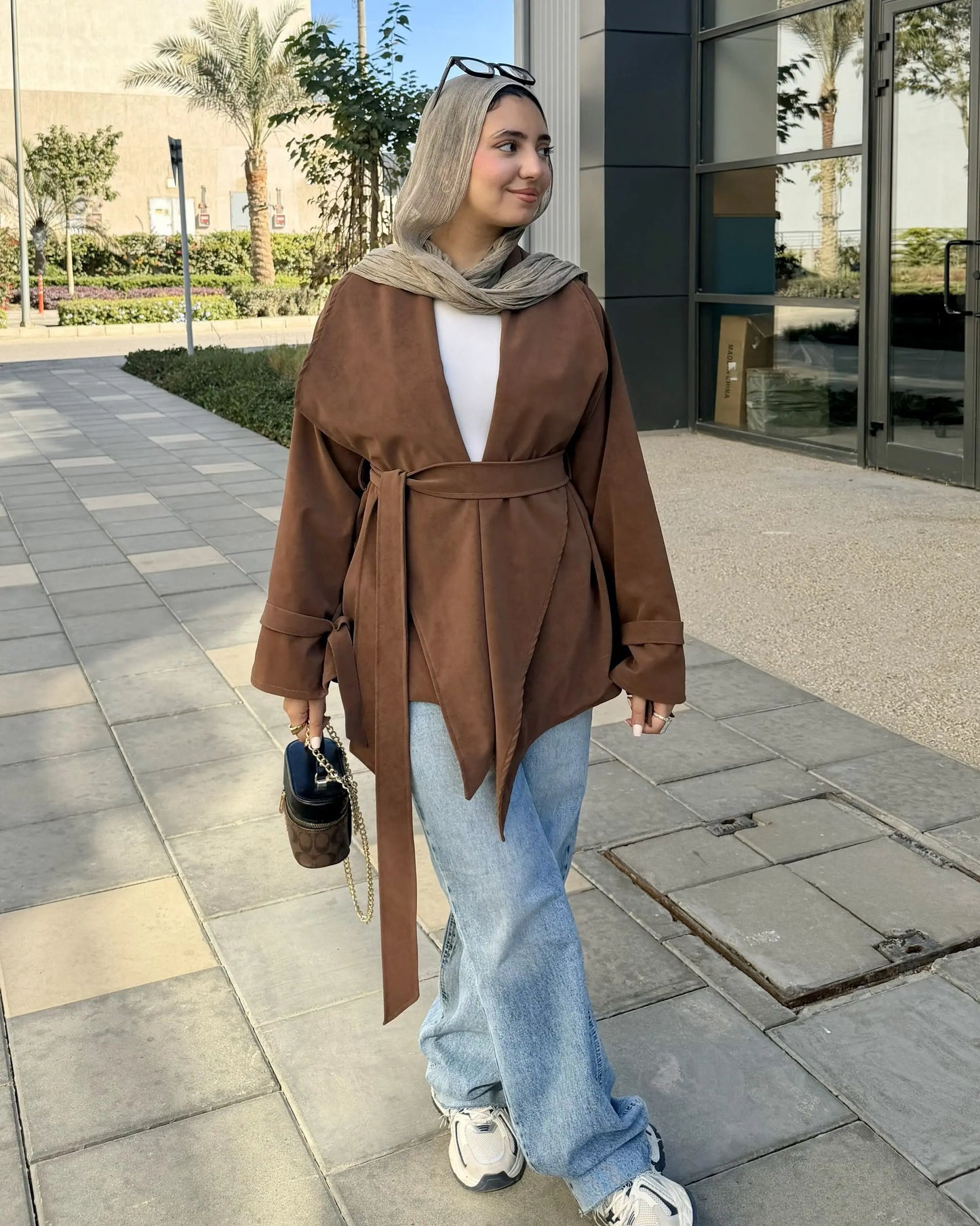 Aura Jacket - Café Brown