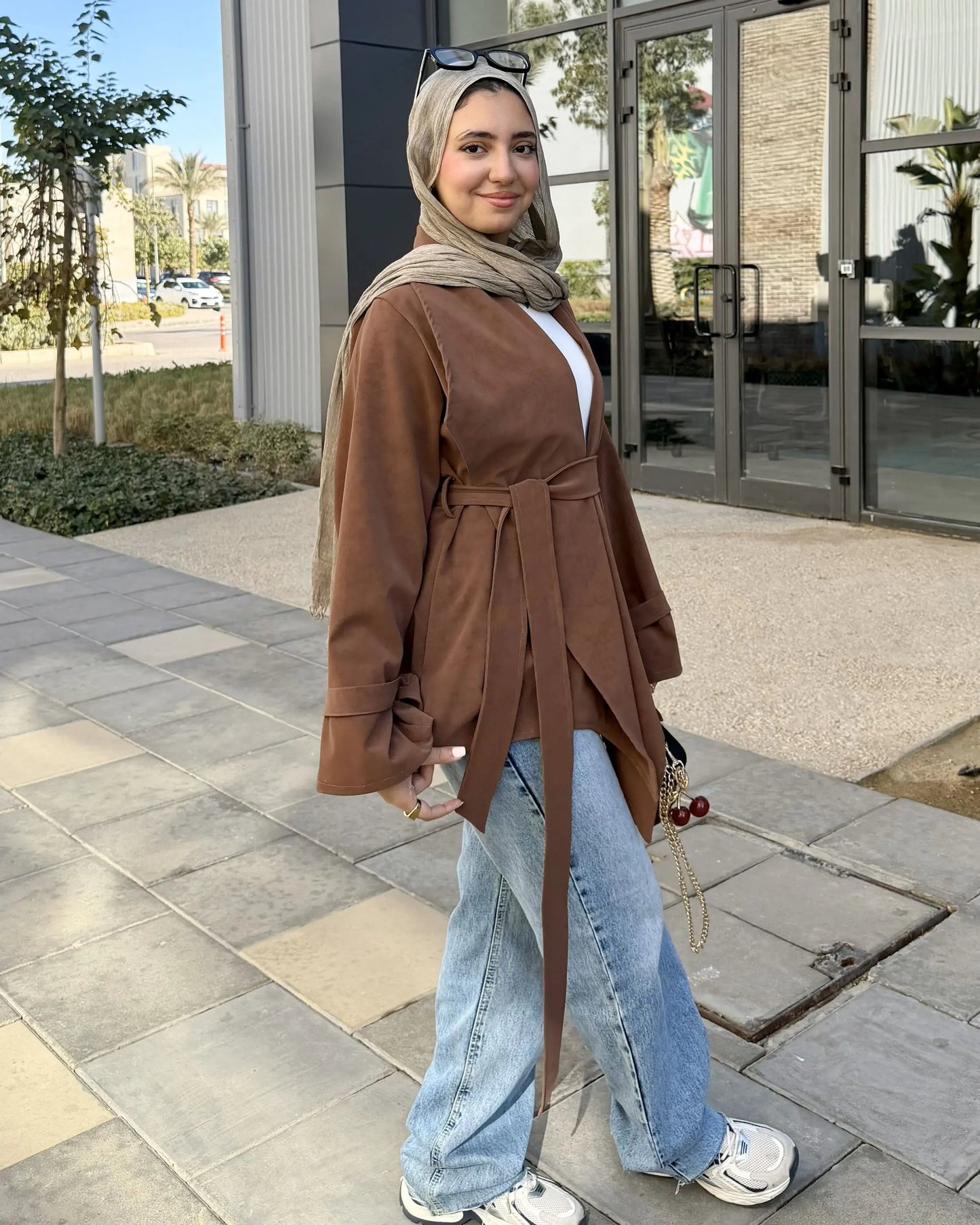 Aura Jacket - Café Brown