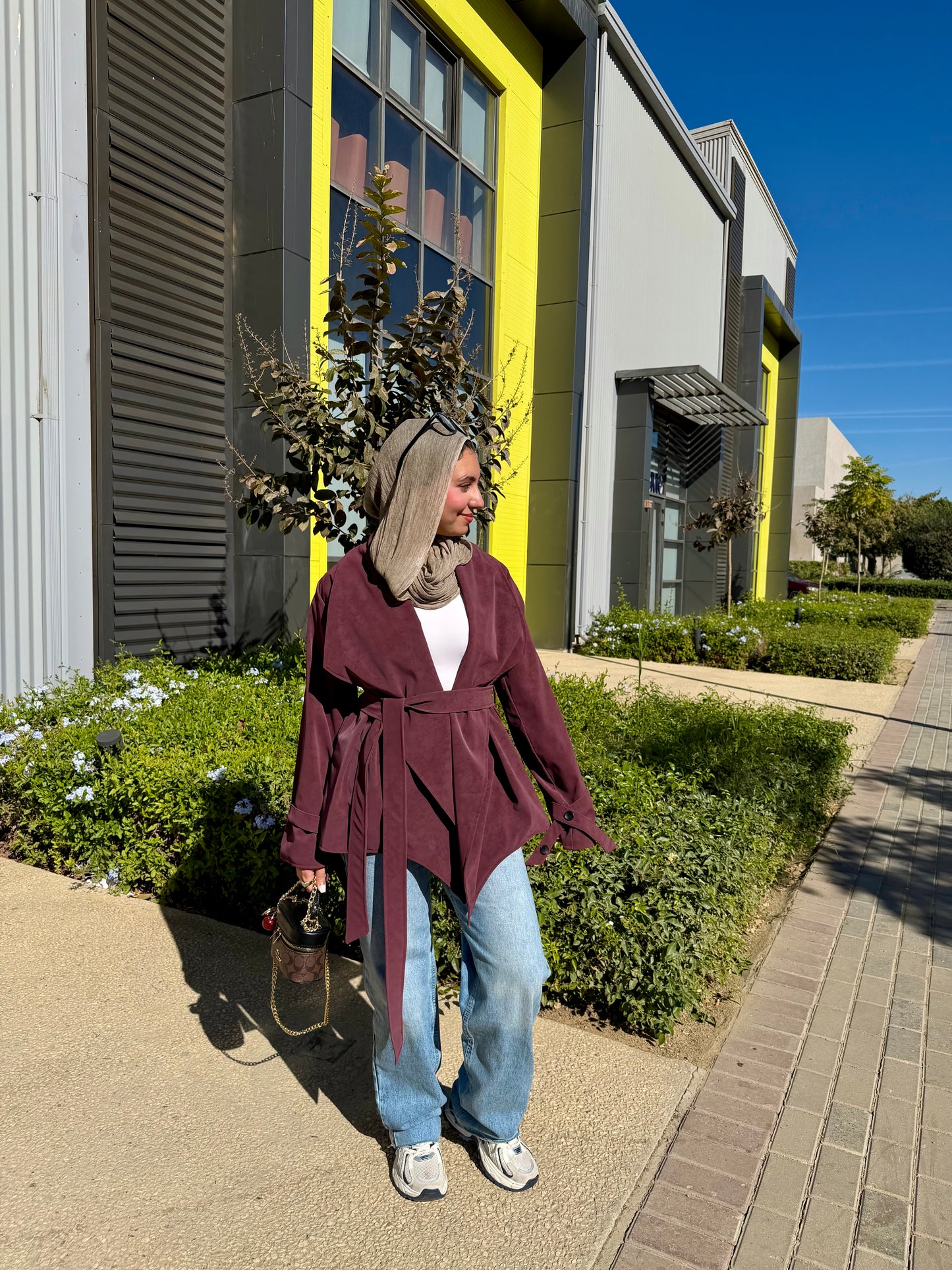 Aura Jacket - Burgundy