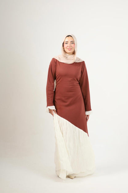 Dafaa Dress – Terracotta